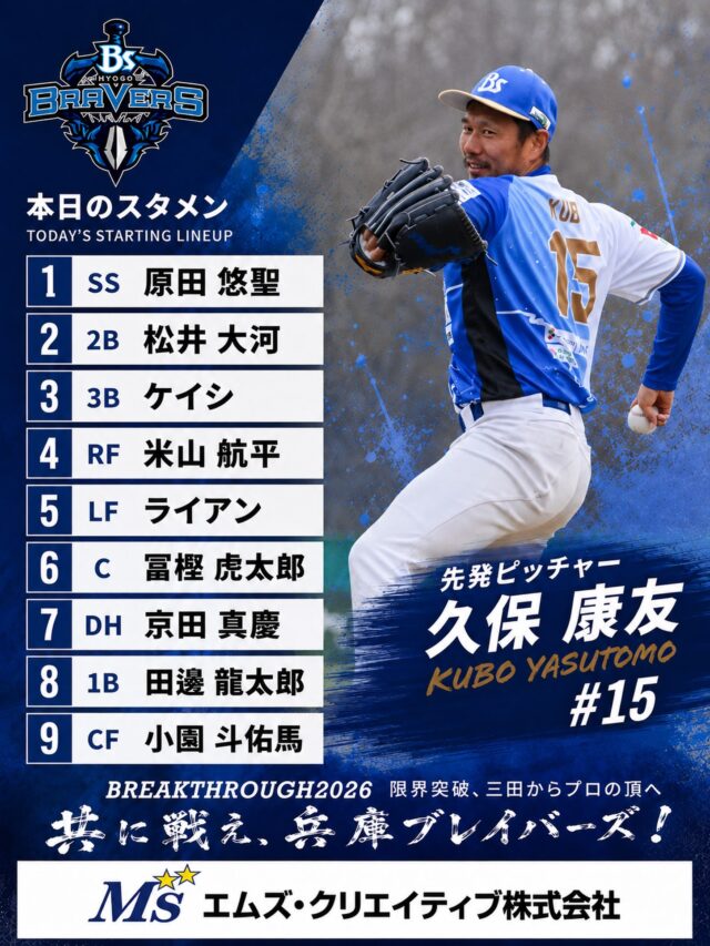 岡本 健｜OKAMOTO KEN - 兵庫ブレイバーズ 公式サイト